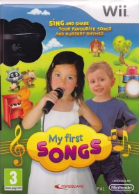 My First Songs PAL Wii box art